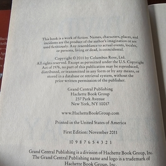 Zero Day (John Puller Book 1), By David Baldacci, Hardcover, Pre-owned - Picture 5 of 6